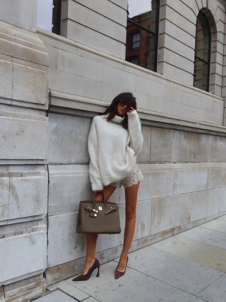 Як стилізувати шорти восени