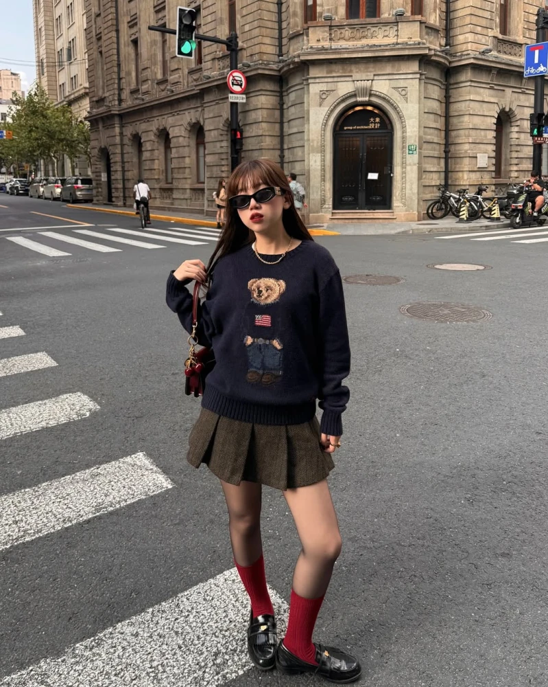 Однотонні шкарпетки на осінь-2025