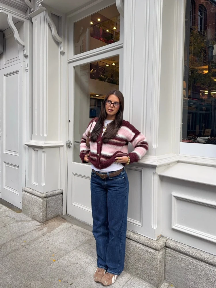 Як модно носити кардиган