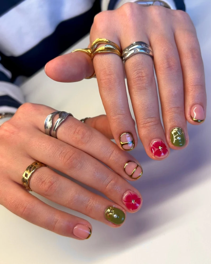 Манікюр на короткі нігті