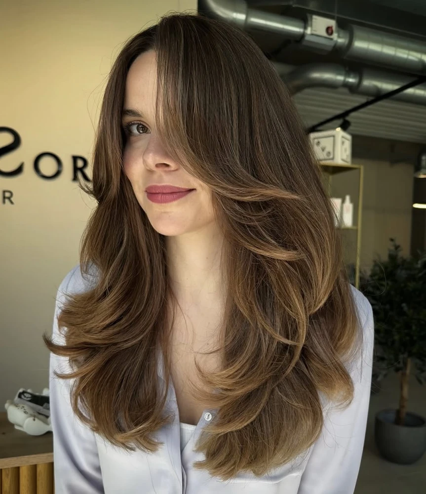 Soft balayage 