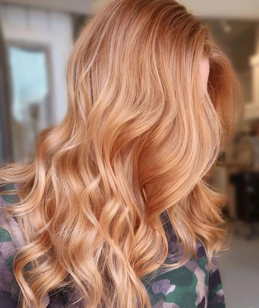 Apricot blonde
