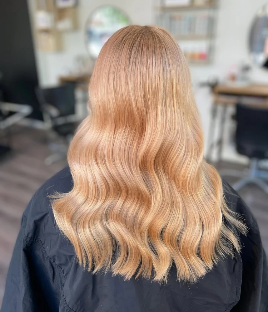 Абрикосовий блонд