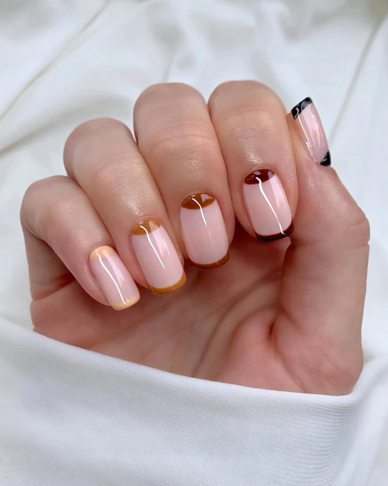 манікюр з лунками