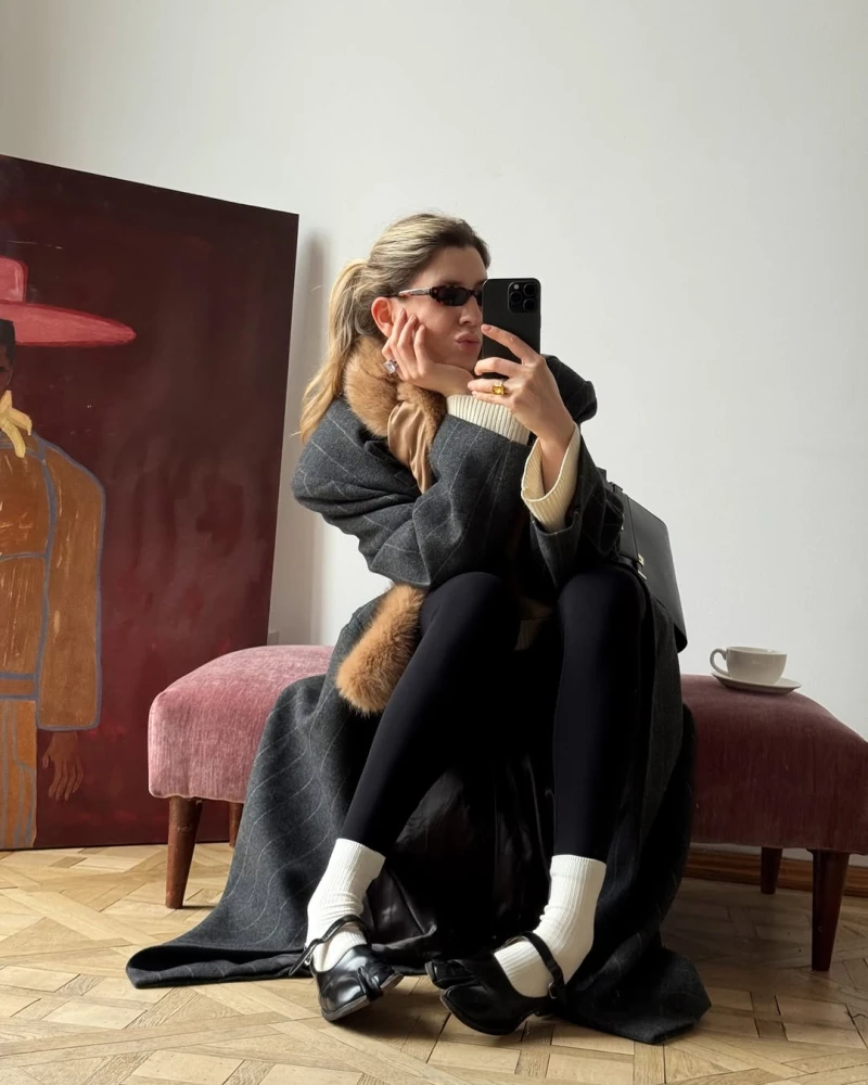 Як носити легінси взимку