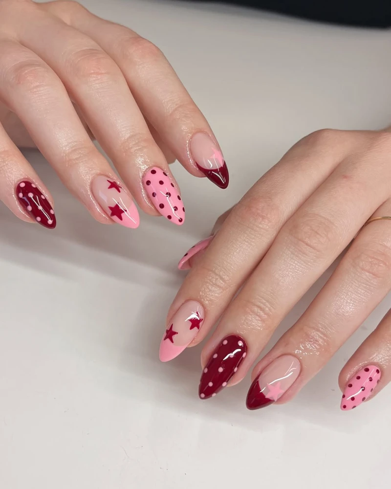 Манікюр з зірками 