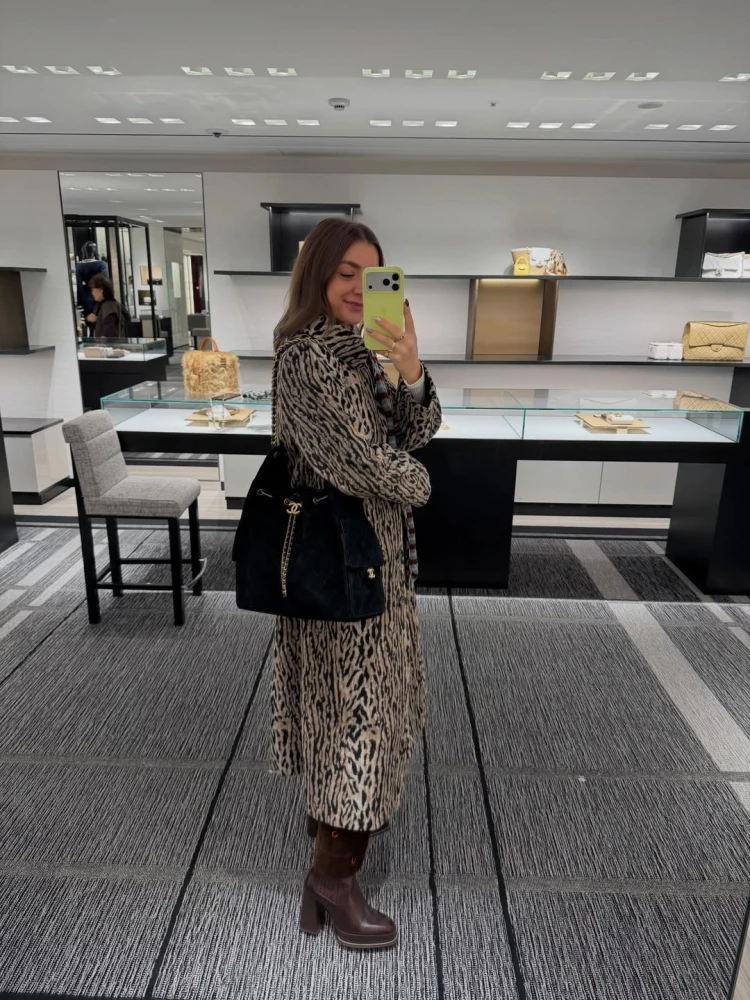 Верхній одяг з тваринним принтом