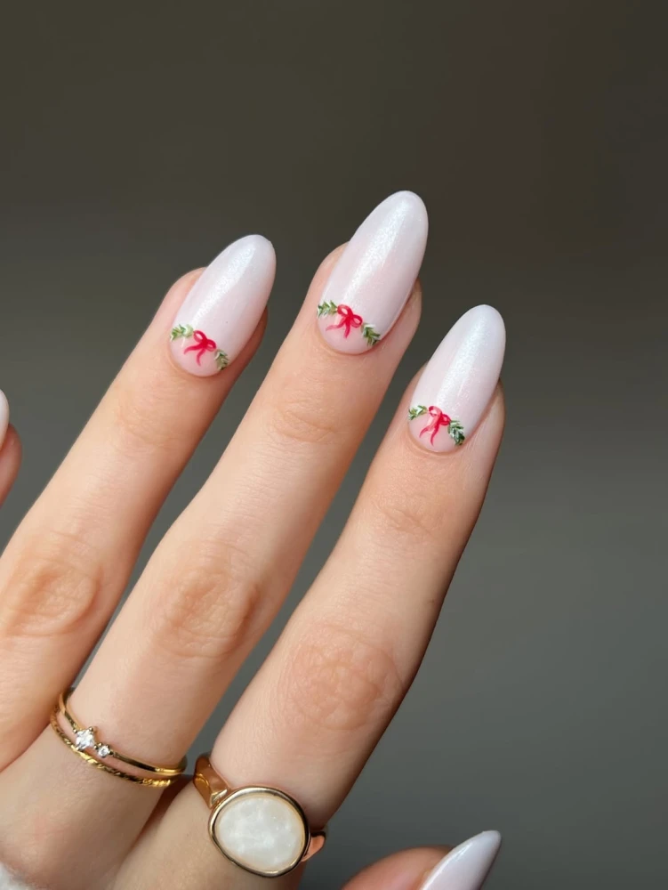 Різдвяний манікюр 2026