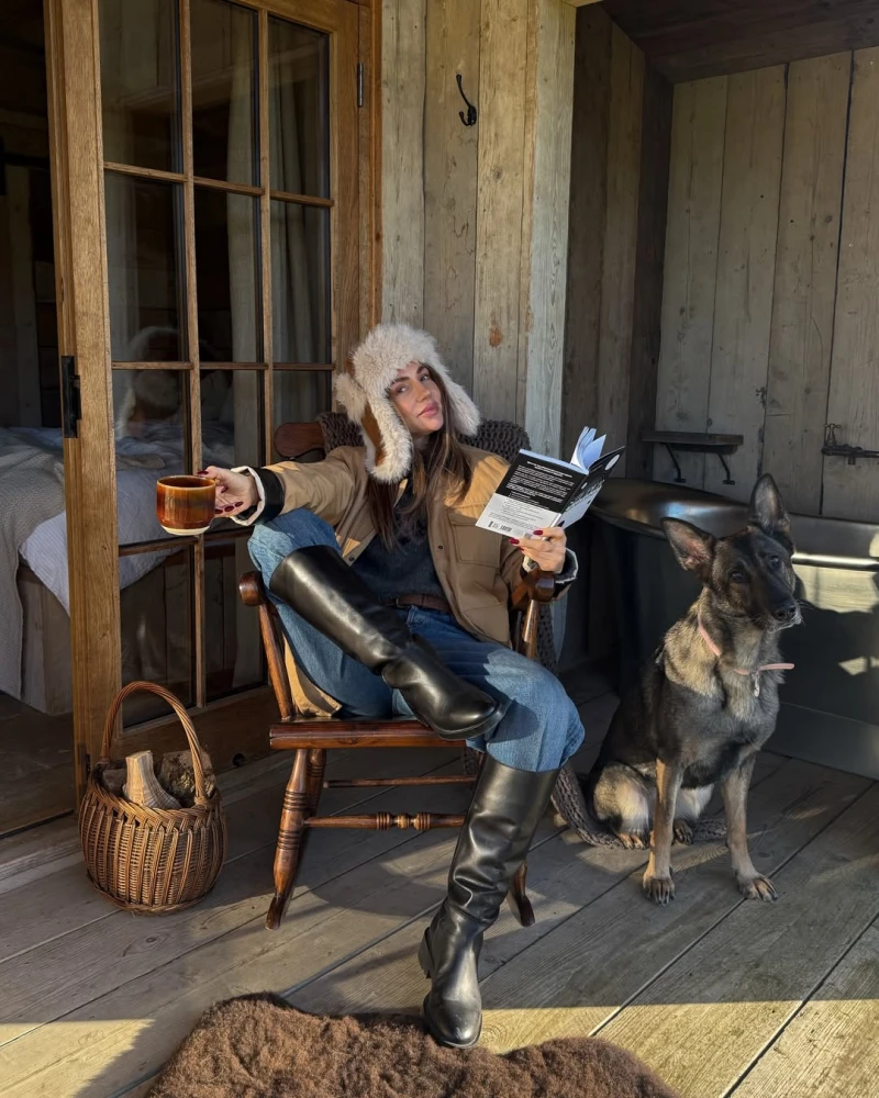 Як носити чоботи з джинсами