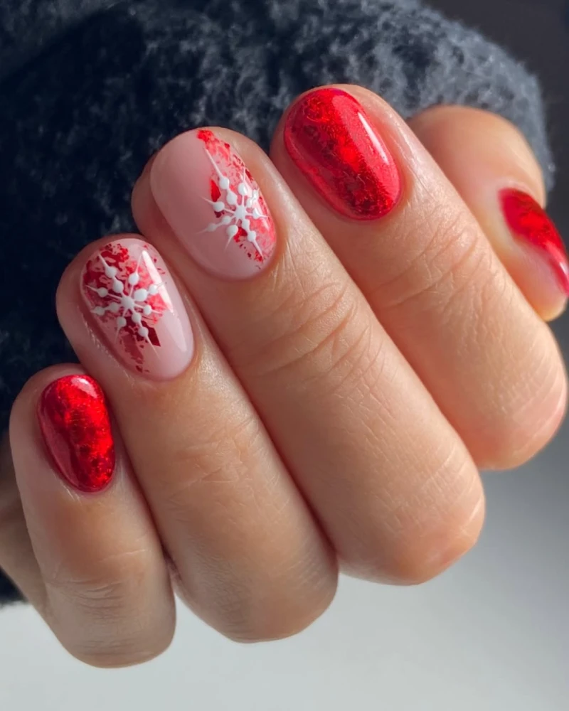 Манікюр на Новий рік 