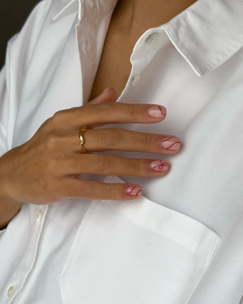 Новорічний манікюр 