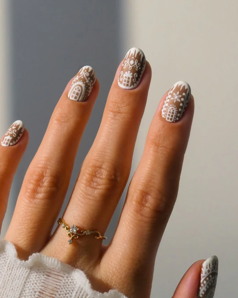 Новорічний манікюр 