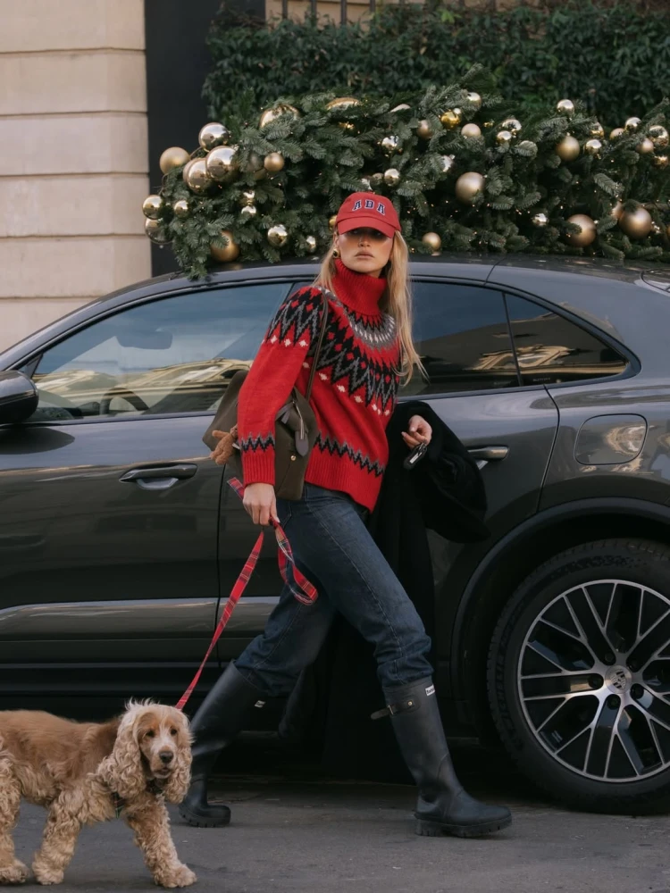 Як модно носити светри 