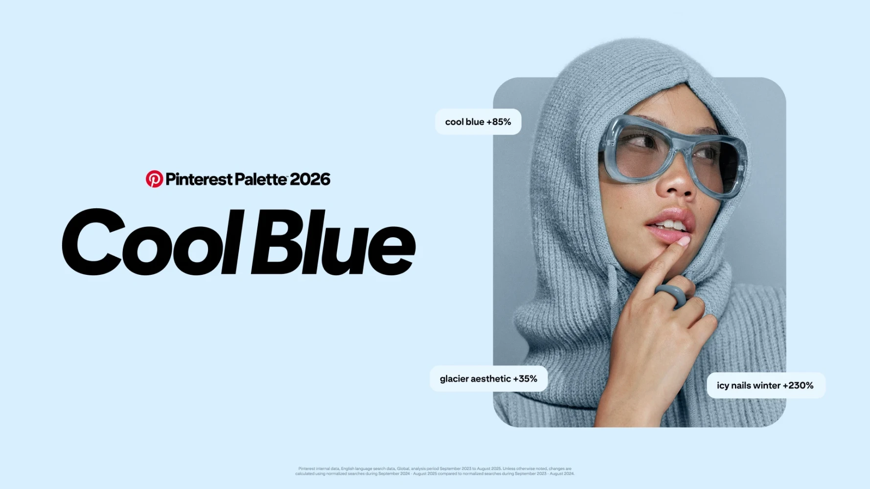 Трендовий блакитний колір у 2026 році