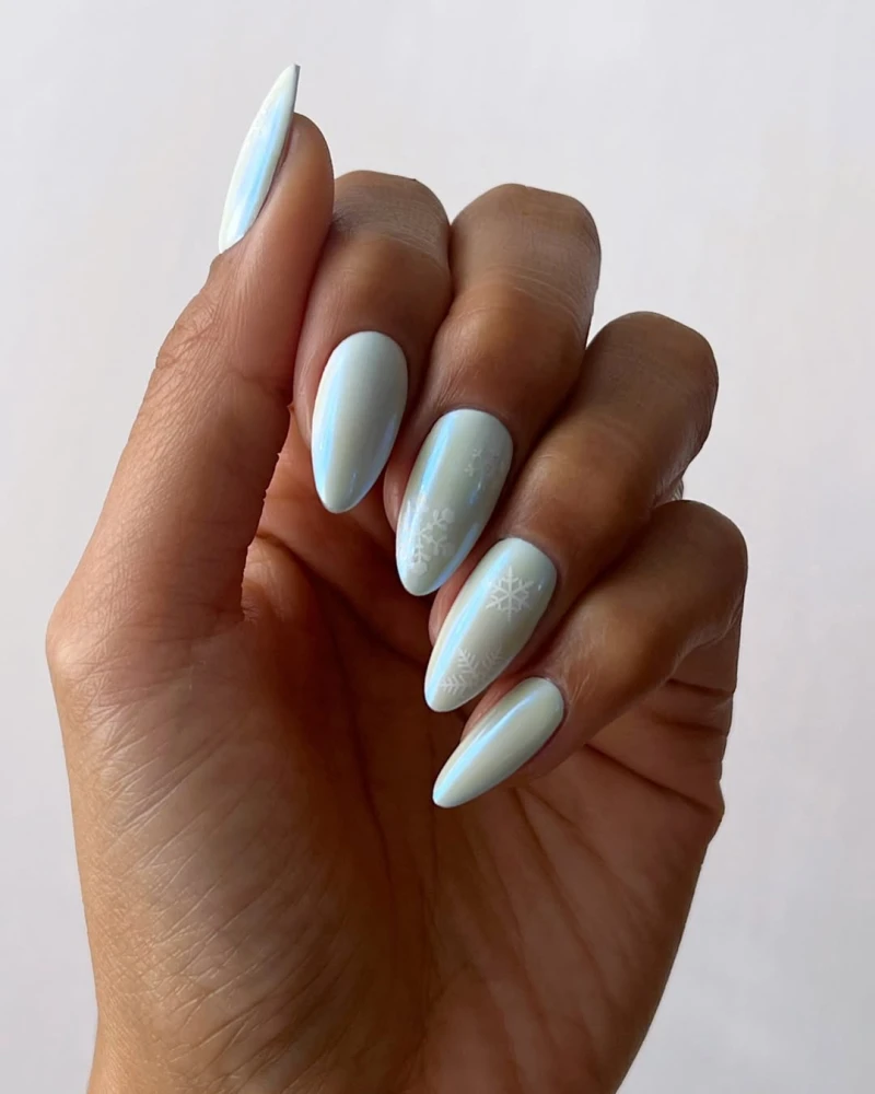 Зимовий манікюр 2026