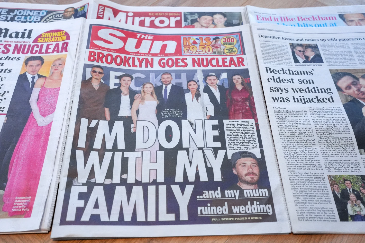 Скандал у родині Бекхемів