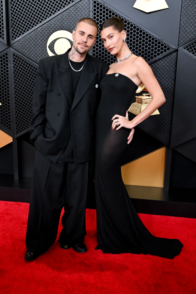 Джастін і Гейлі Бібери на церемонії «Ґреммі-2026»