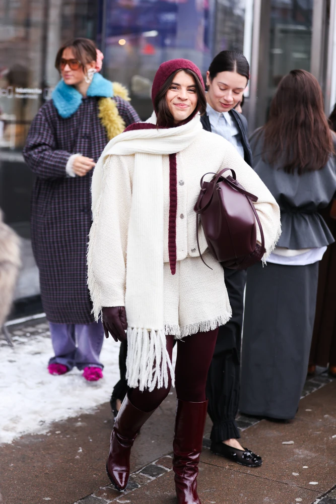 Як модно носити шарф