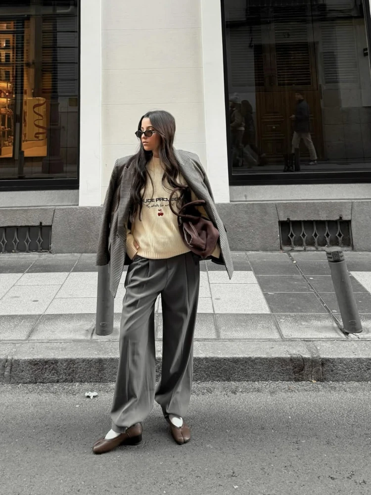 Як модно носити штани-палаццо