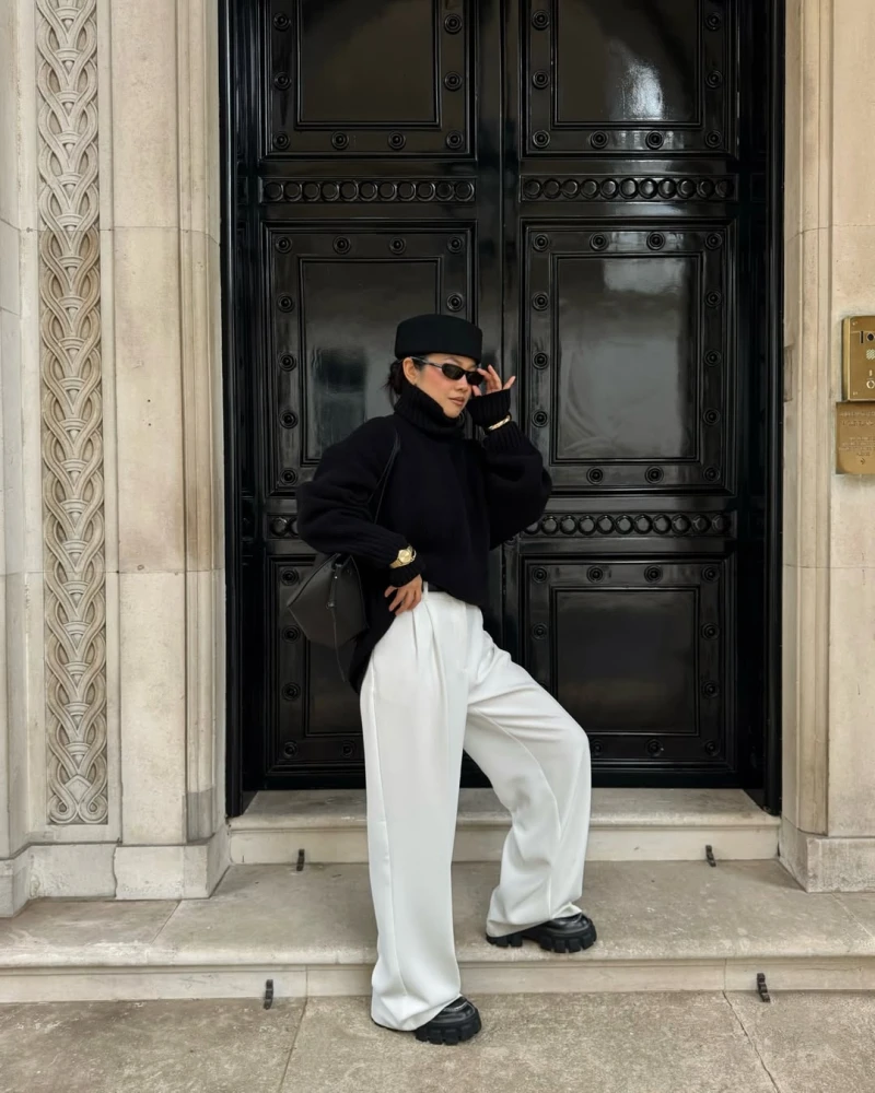 Трендові штани-палаццо