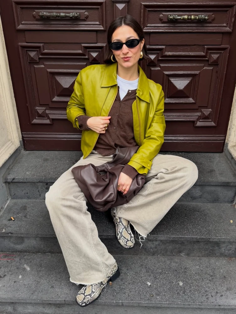 Куртки з екошкіри