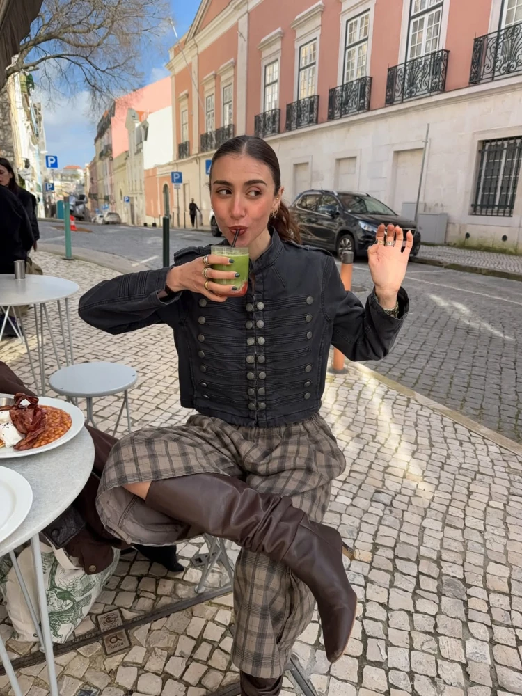 Стильні складчасті чоботи