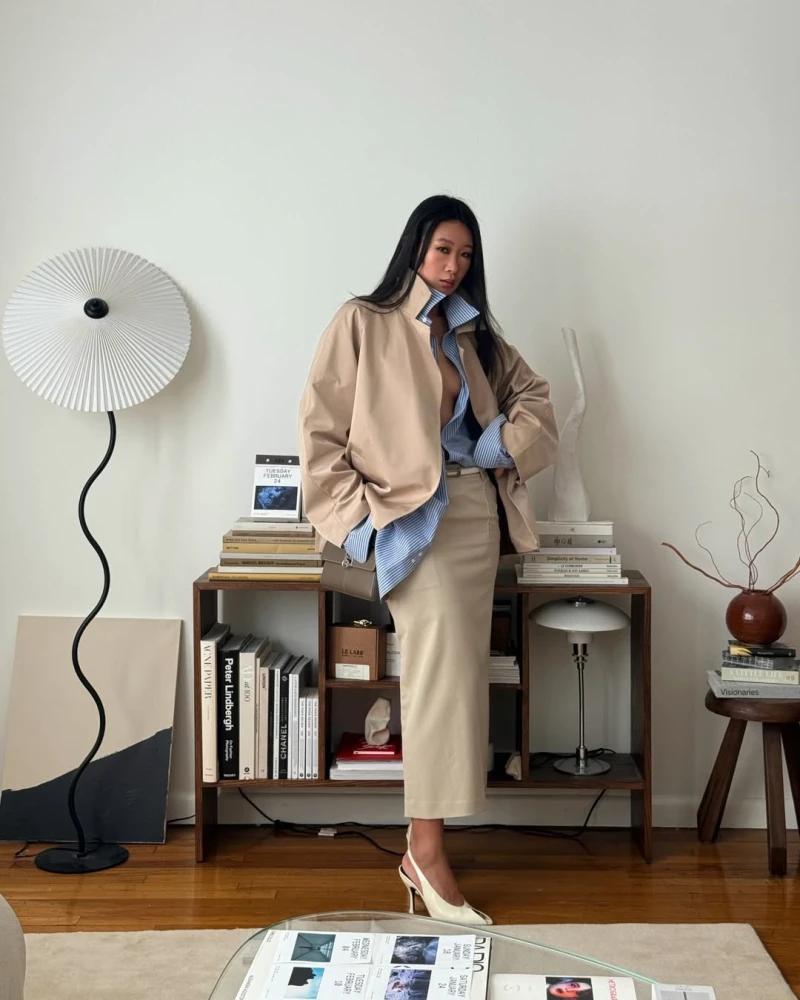 Спідниці-колони мода весни 2026 року