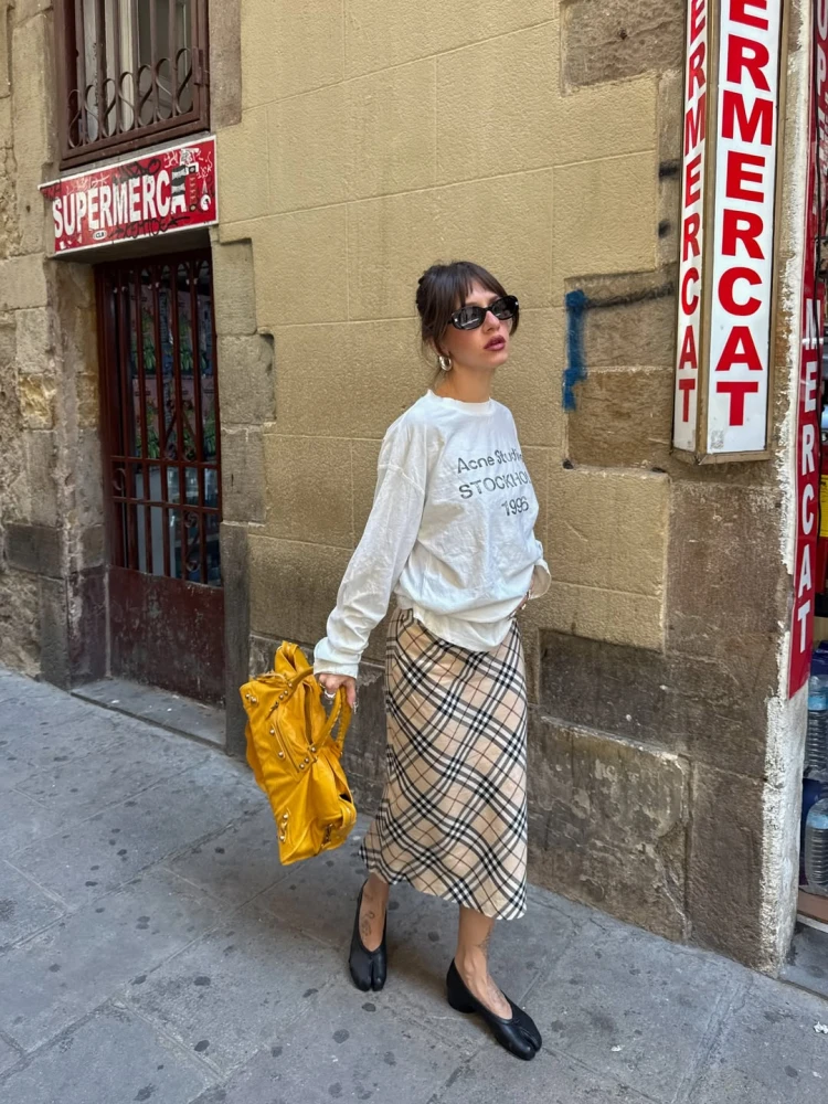 Модні спідниці прямого крою