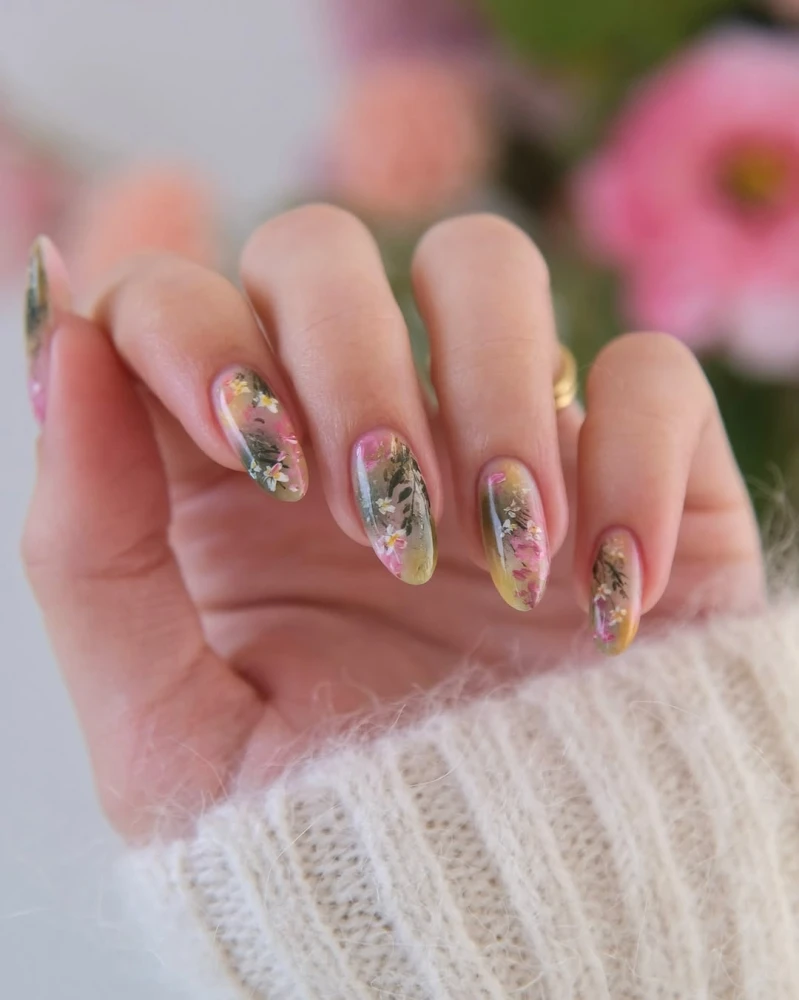 Квітковий манікюр 2026