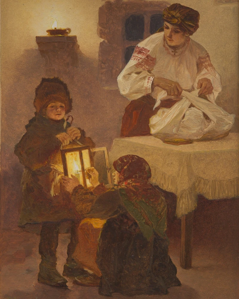 Іван Їжакевич «До великодньої утрені»