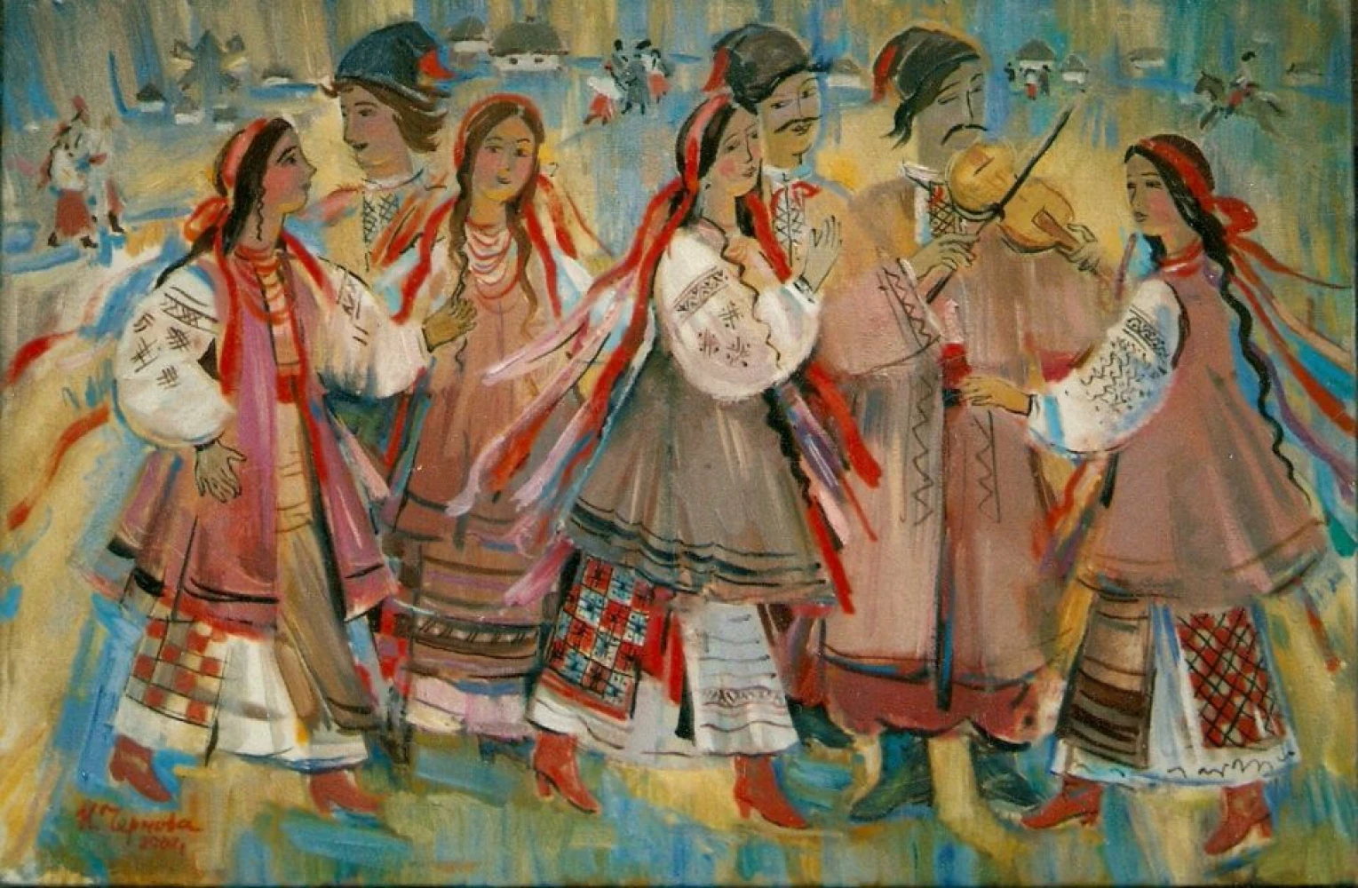 Наталія Чернова «Великоднє гуляння»