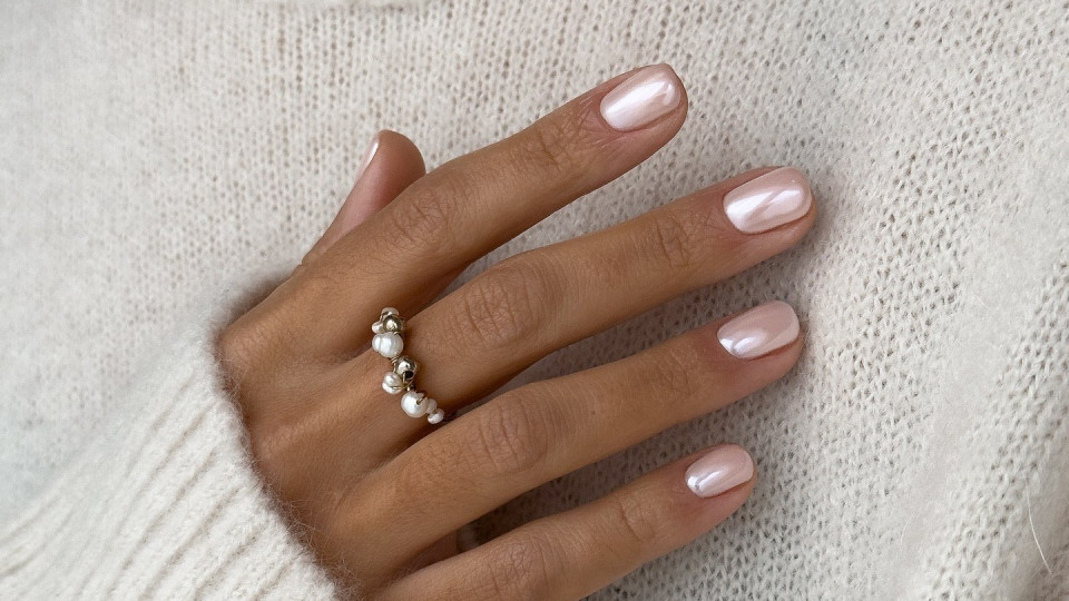 Pearl nails — найбільш «інстаграмний» тренд манікюру-2025