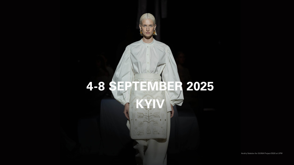 Ukrainian Fashion Week SS26 оголосив деталі сезону