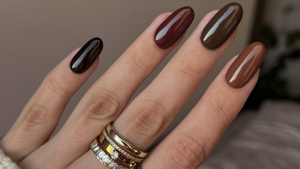 Гарячий шоколад: найкрасивіші варіанти манікюру в затишній палітрі