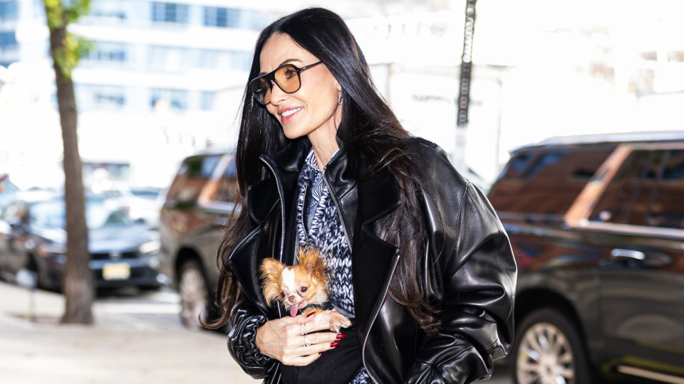 Як Крістен Стюарт, Ріанна, Демі Мур та інші зірки носять шкірянки цього сезону 