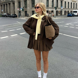  Як fashion-блогери стилізують спідницю-плісе восени-2025