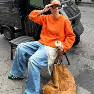 Streetstyle-знахідка: матеріали з довгим ворсом на осінь-2025 