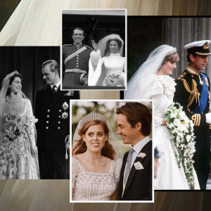 Кейт Міддлтон, принцеса Діана, королева Єлизавета та інші: розглядаємо весільні сукні жінок британської королівської родини