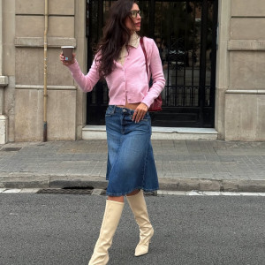 Ця спідниця — твій must have для стильних луків у холодну погоду