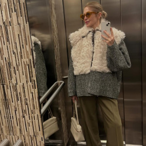 Келлі Разерфорд показала трендовий верхній одяг на зиму від українського бренду