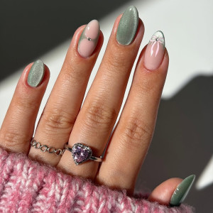 Як носити манікюр з ефектом cat eye: трендові ідеї для 2026 року