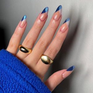 Оригінальні варіанти французького манікюру на зиму-2026